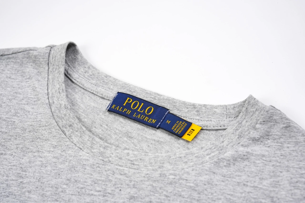 Ralph Lauren Light Grey Pony Embroidered Crewneck T-Shirt product photo from LabelPicks