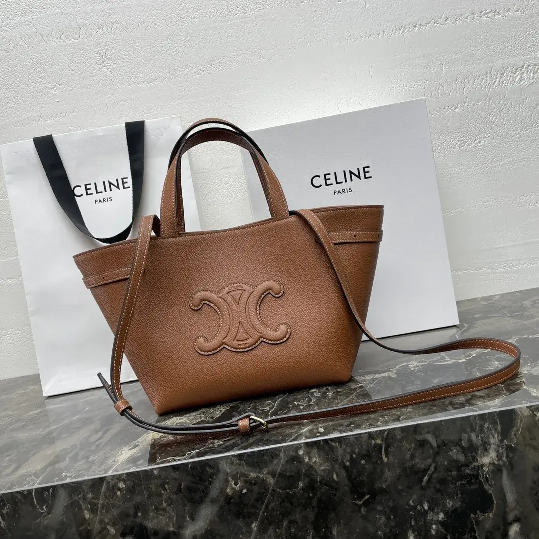 Celine Grained Leather Tote Bag product photo from LabelPicks
