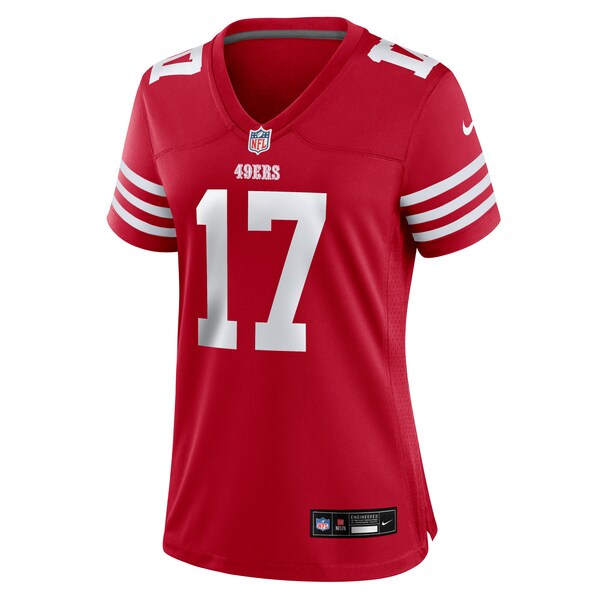 Jordan Watkins San Francisco 49ers Nike Women's Team Game Jersey -  Scarlet