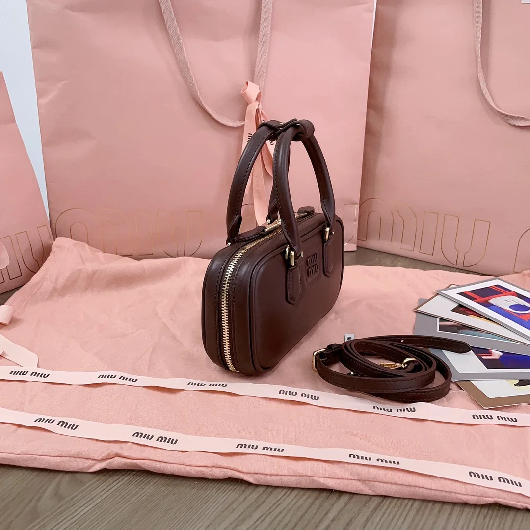 Miu Miu Satin Arcadie Top Handle Bag product photo from LabelPicks