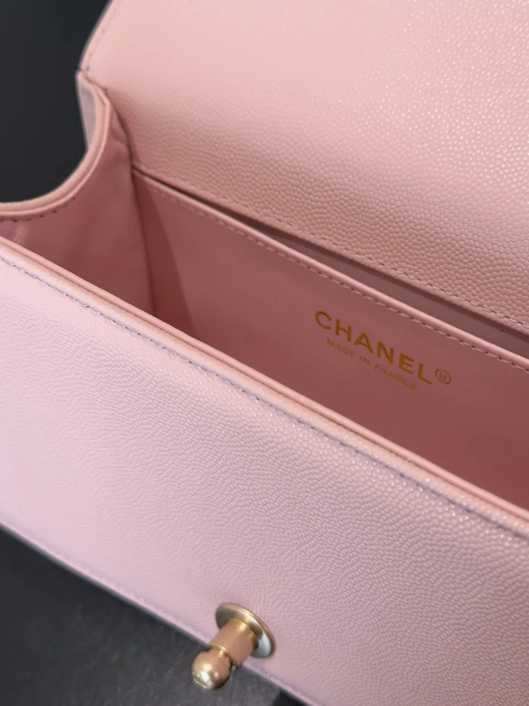 Chanel Pink Quilted Leather Crossbody Bag product photo from LabelPicks