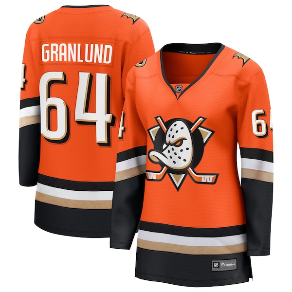 Mikael Granlund Anaheim Ducks  Women's Home Breakaway Jersey - Orange