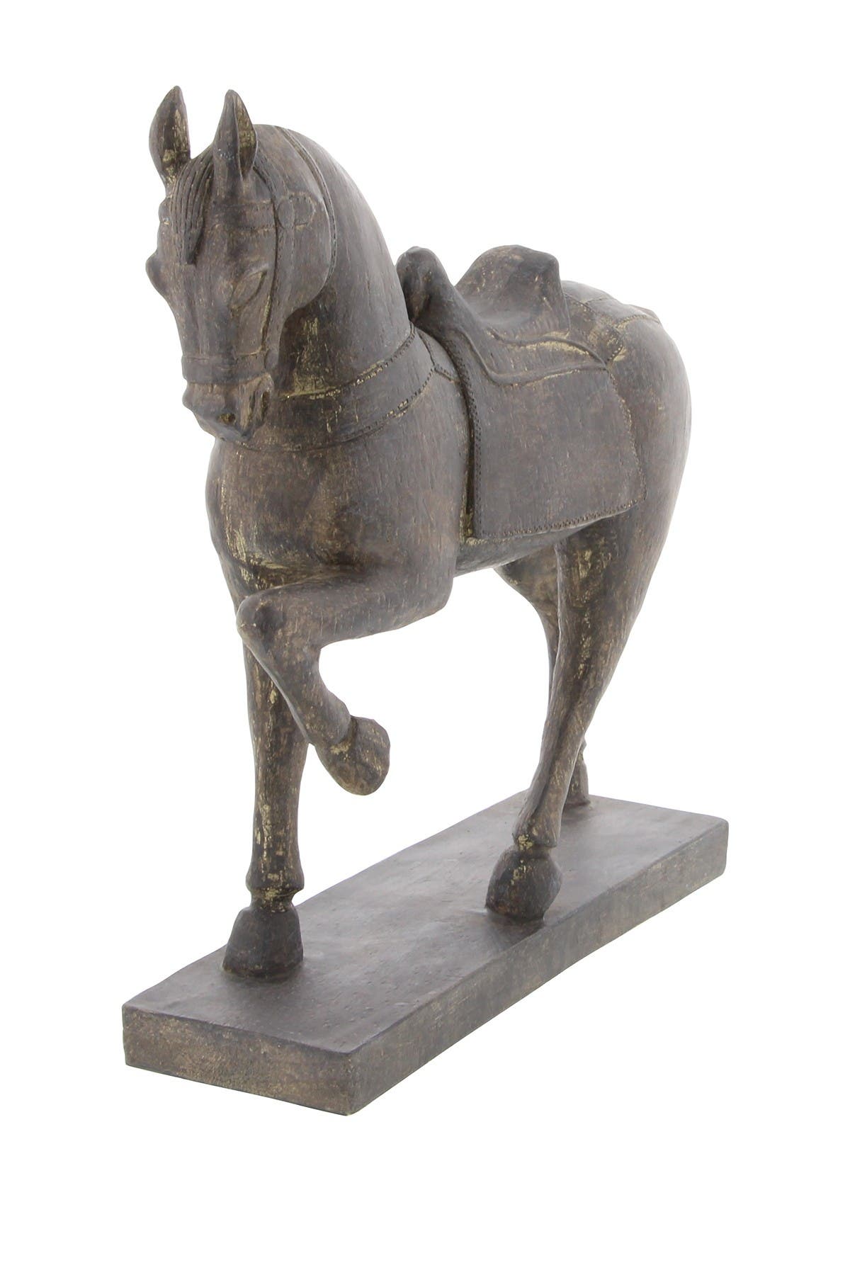 SONOMA SAGE HOME Traditional Resin Prancing Horse Sculpture