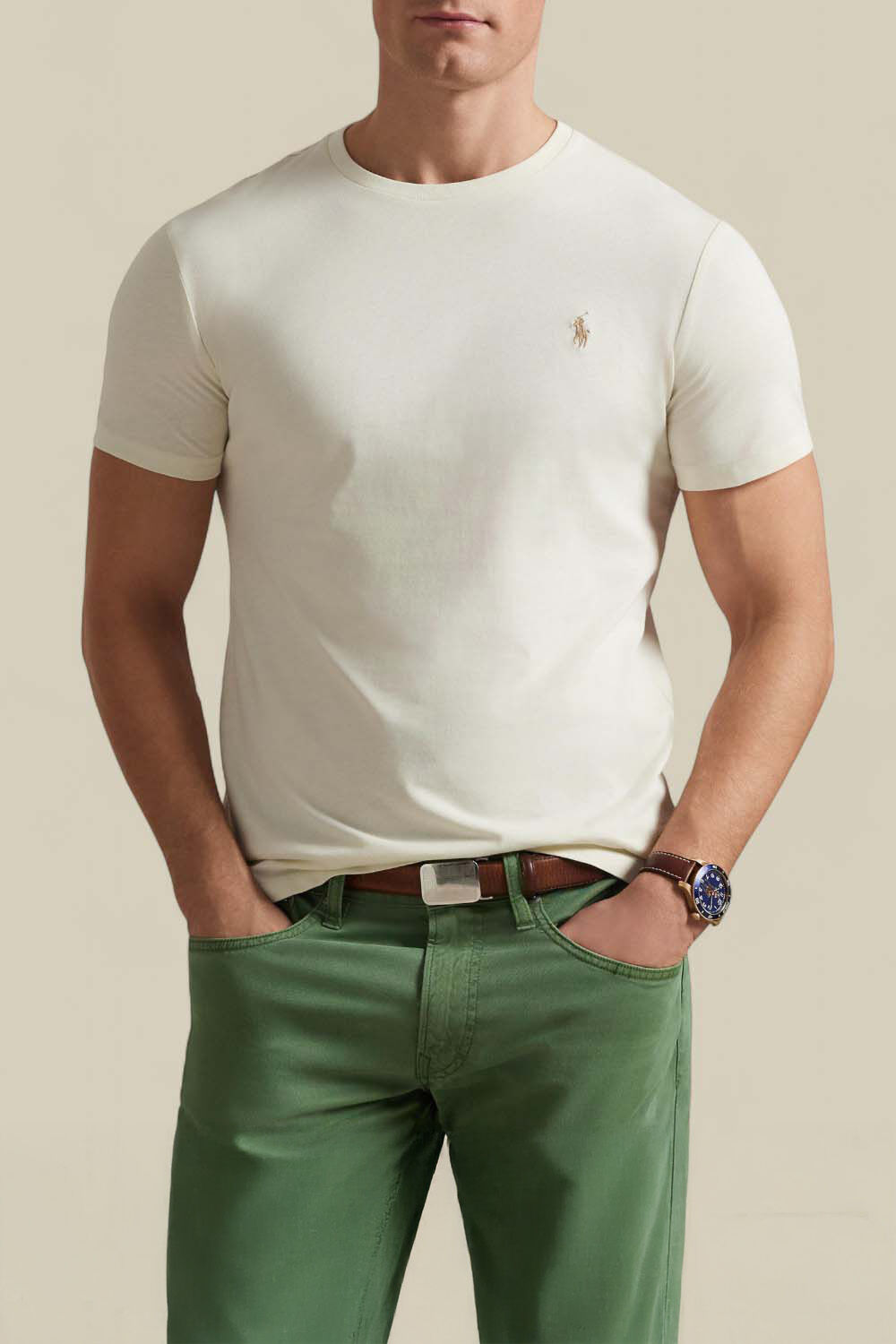 POLO RALPH LAUREN חולצת טי מכותנה