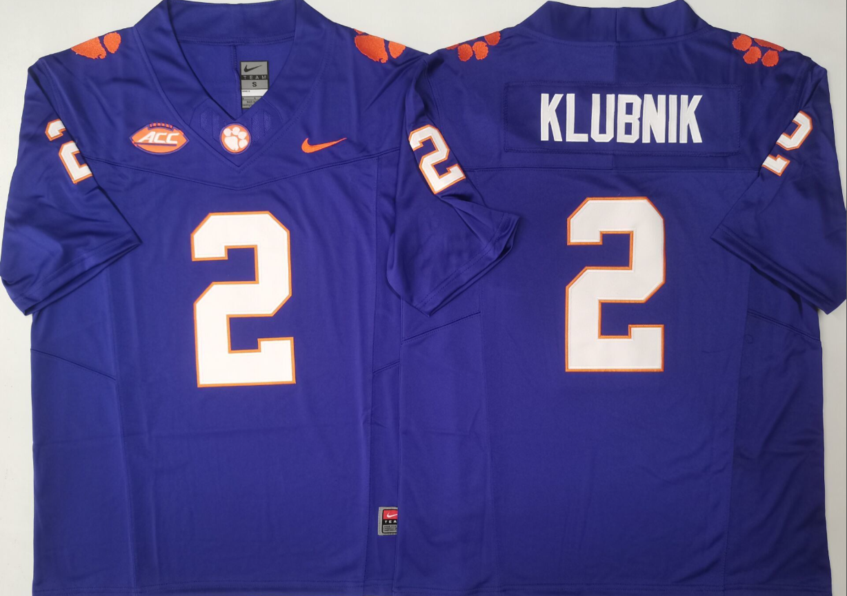 Cade Klubnik NCAA Clemson Tigers Nike Vapor Limited Jersey