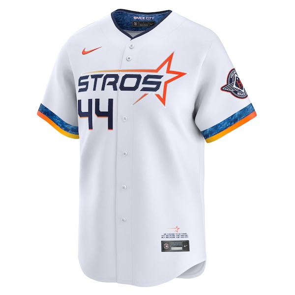 Yordan Alvarez Houston Astros Nike 2025 City Connect Limited Player Jersey - White