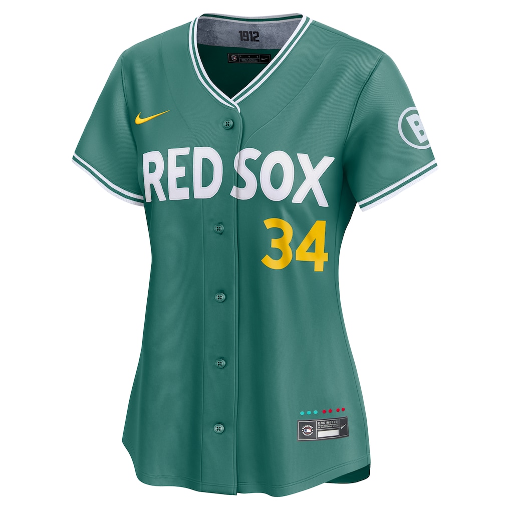 David Ortiz Boston Red Sox Nike Women's 2025 City Connect Limited Retired Player Jersey - Green