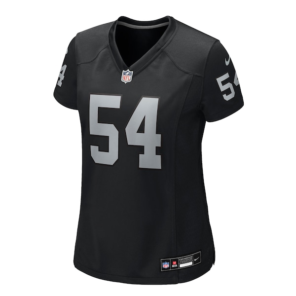 Brennan Jackson Las Vegas Raiders Nike Women's Team Game Jersey -  Black