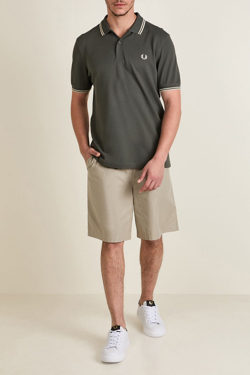 FRED PERRY חולצת פולו קצרה