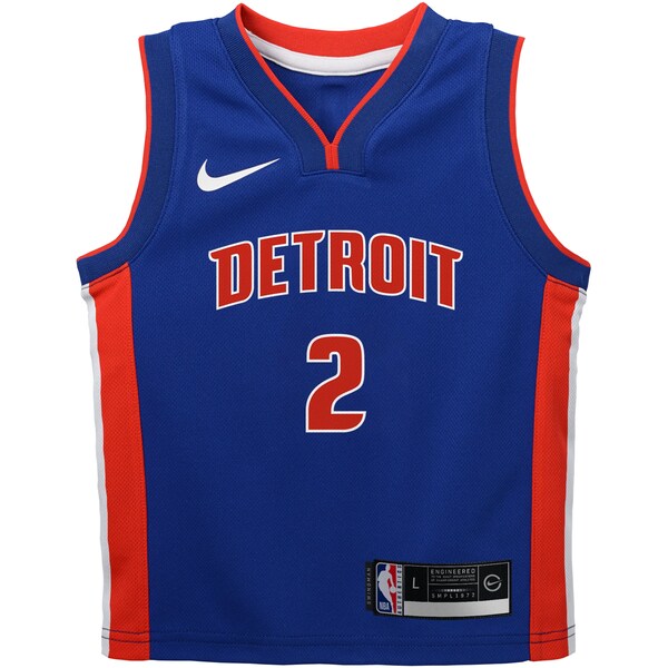 Cade Cunningham Detroit Pistons Nike Toddler Swingman Player Jersey - Icon Edition - Blue