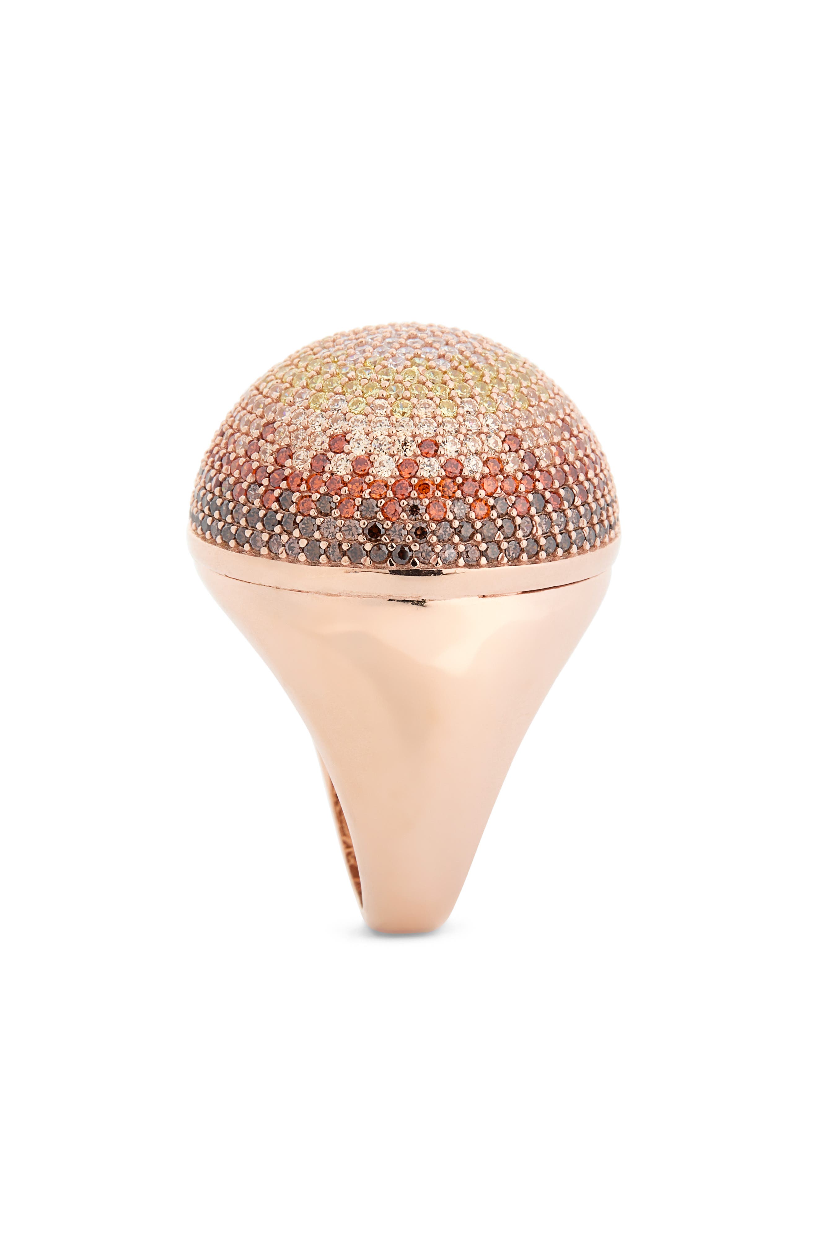 SUZY LEVIAN Cubic Zirconia Domed Ring