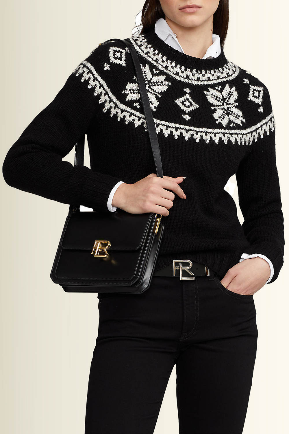 RALPH LAUREN תיק קרוסבודי סמול