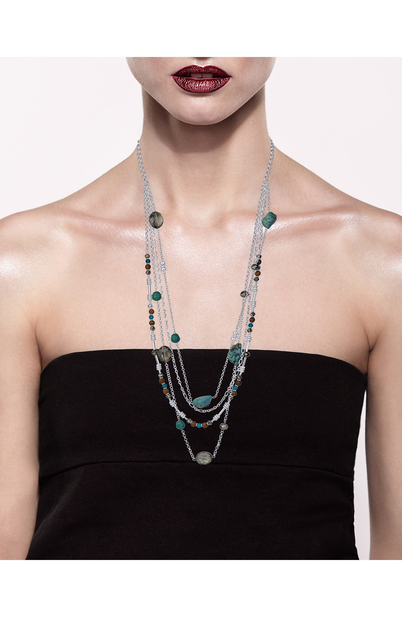 JARDIN Multi Strand Chain Necklace (Nordstrom Exclusive)