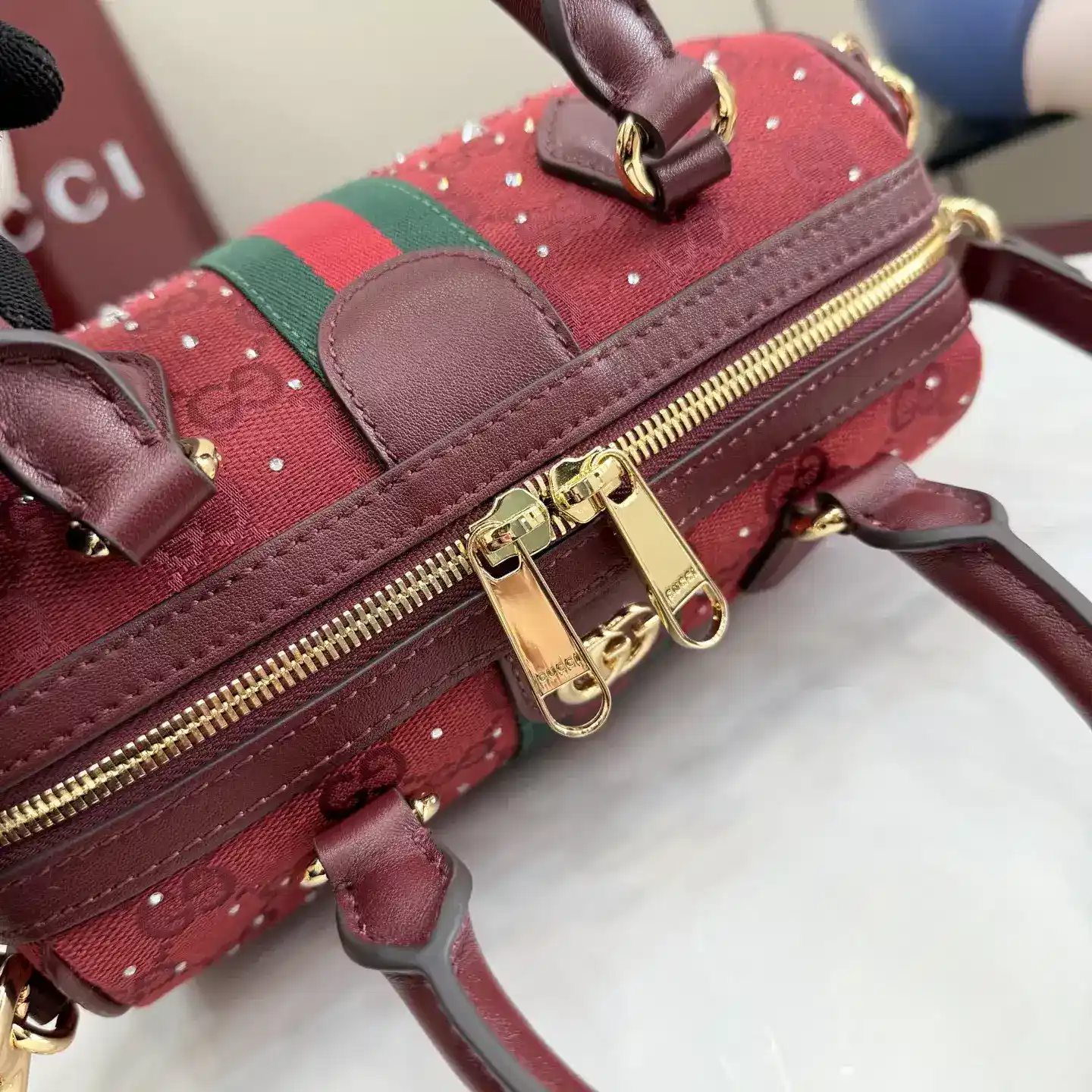 Gucci Ophidia GG Supreme Canvas Top Handle Bag product photo from LabelPicks