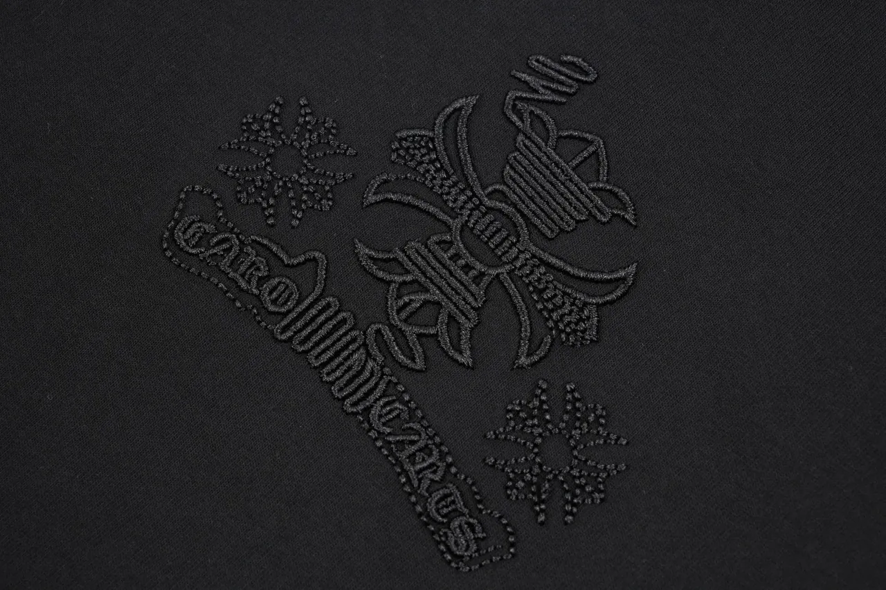 Chrome Hearts Black Vase Chain Embroidered T-Shirt product photo from LabelPicks