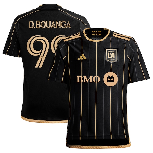 Denis Bouanga LAFC adidas Youth 2024 Primary Replica Player Jersey - Black