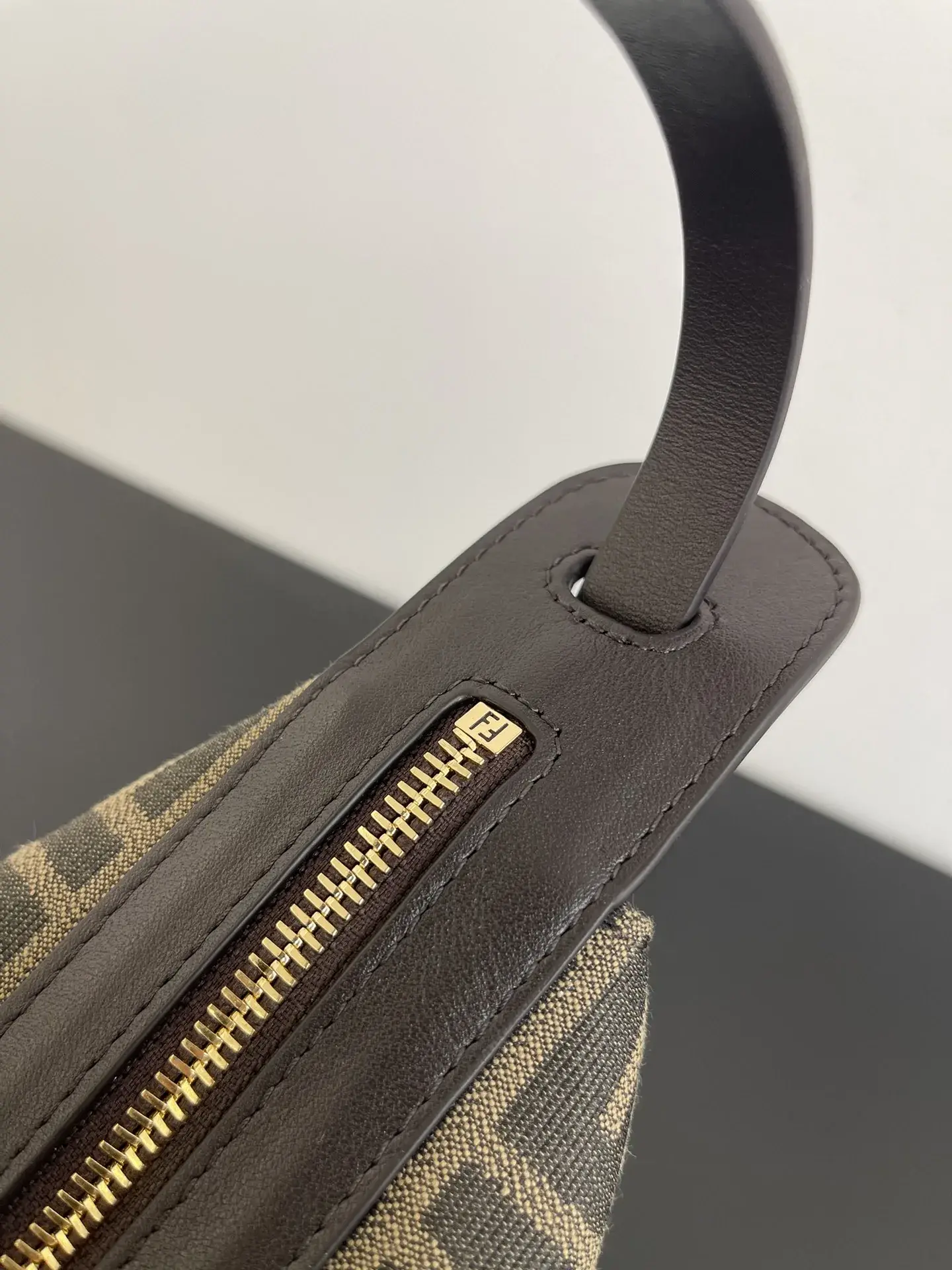 Fendi Brown Calfskin Hobo Bag product photo from LabelPicks