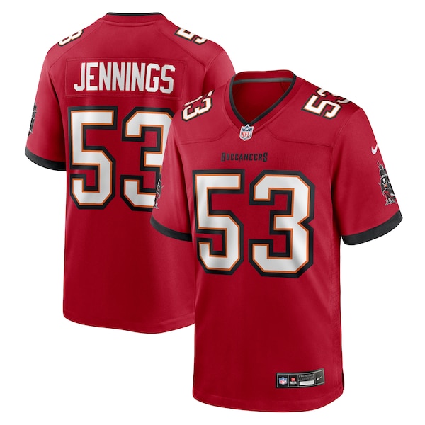 Deion Jennings Tampa Bay Buccaneers Nike Team Game Jersey -  Red
