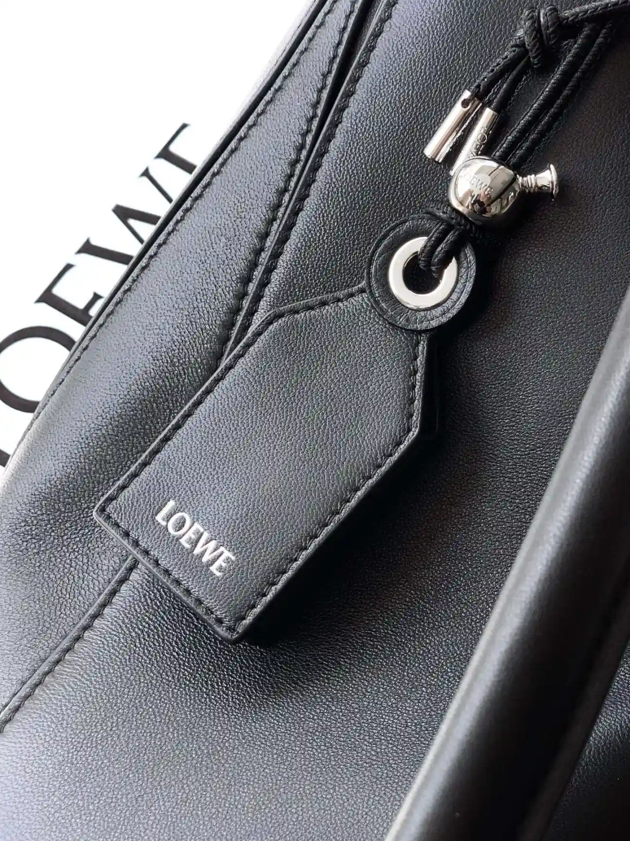 Loewe Puzzle Black Lambskin Crossbody Bag product photo from LabelPicks