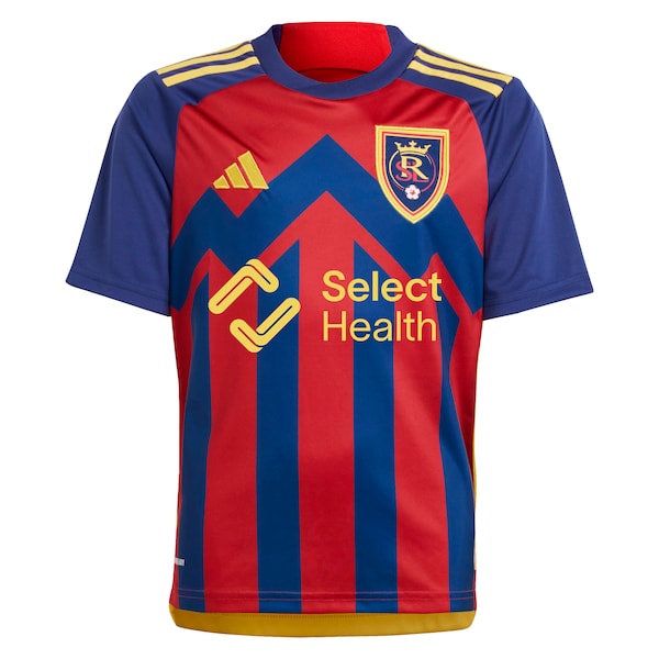 Diego Luna Real Salt Lake adidas Youth 2024 Peak Utah Replica Player Jersey – Red