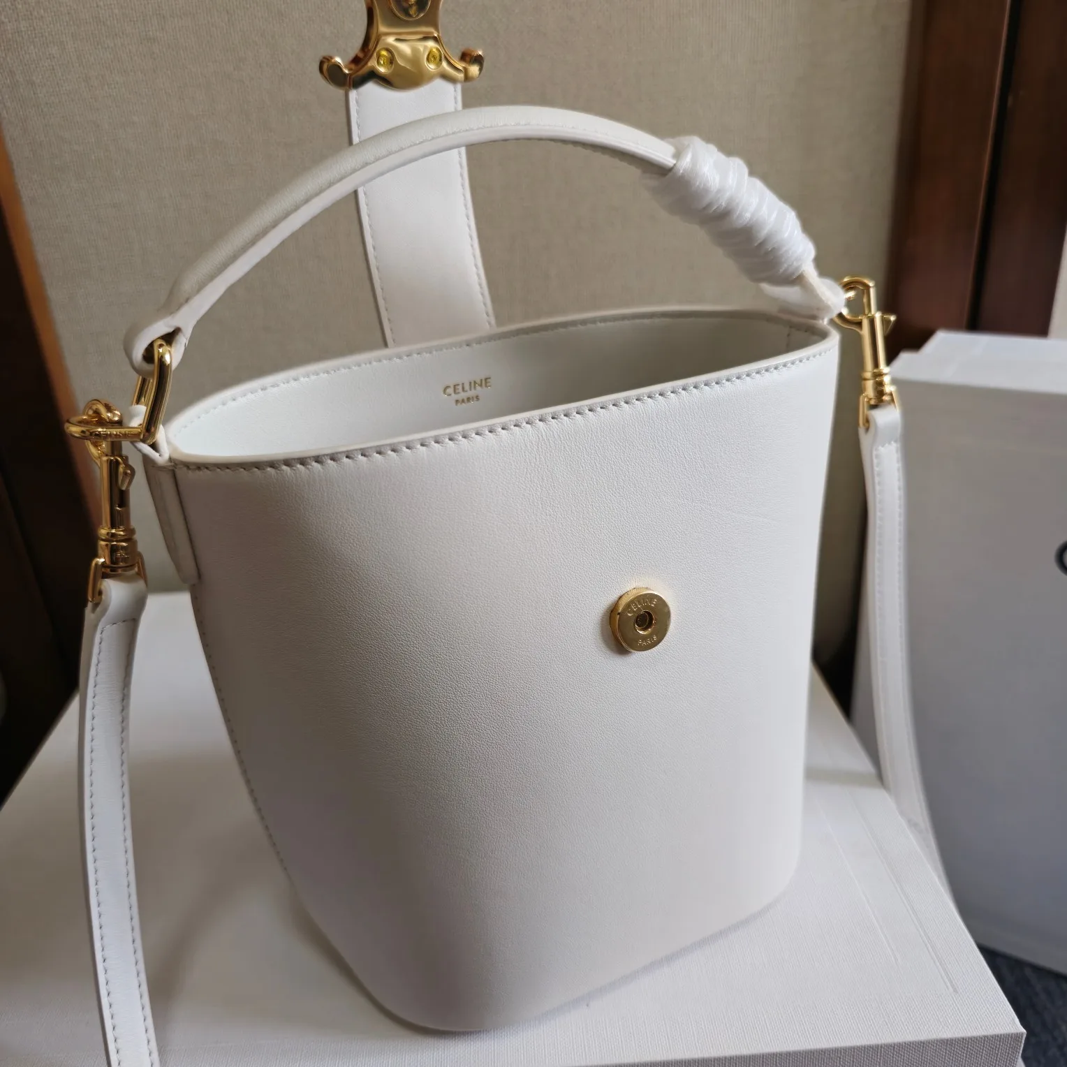 Celine Calfskin Bucket Bag product photo from LabelPicks
