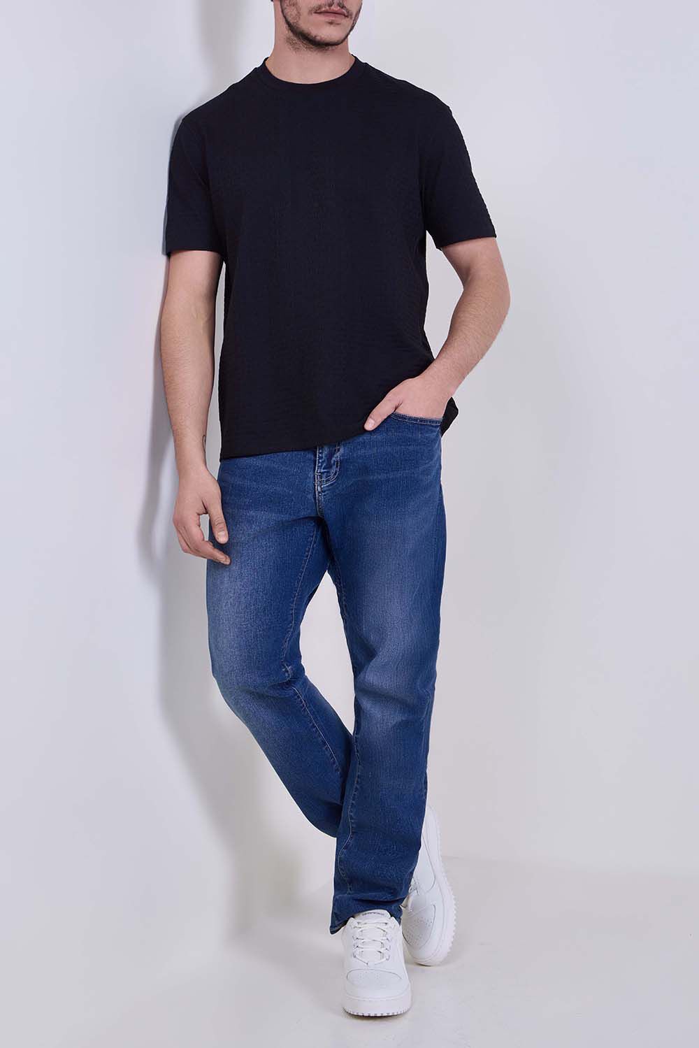 EMPORIO ARMANI חולצת טי בגזרה רגילה
