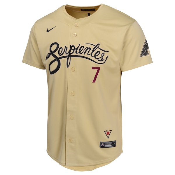 Corbin Carroll Arizona Diamondbacks Nike Youth City Connect Limited Player Jersey - Sand
