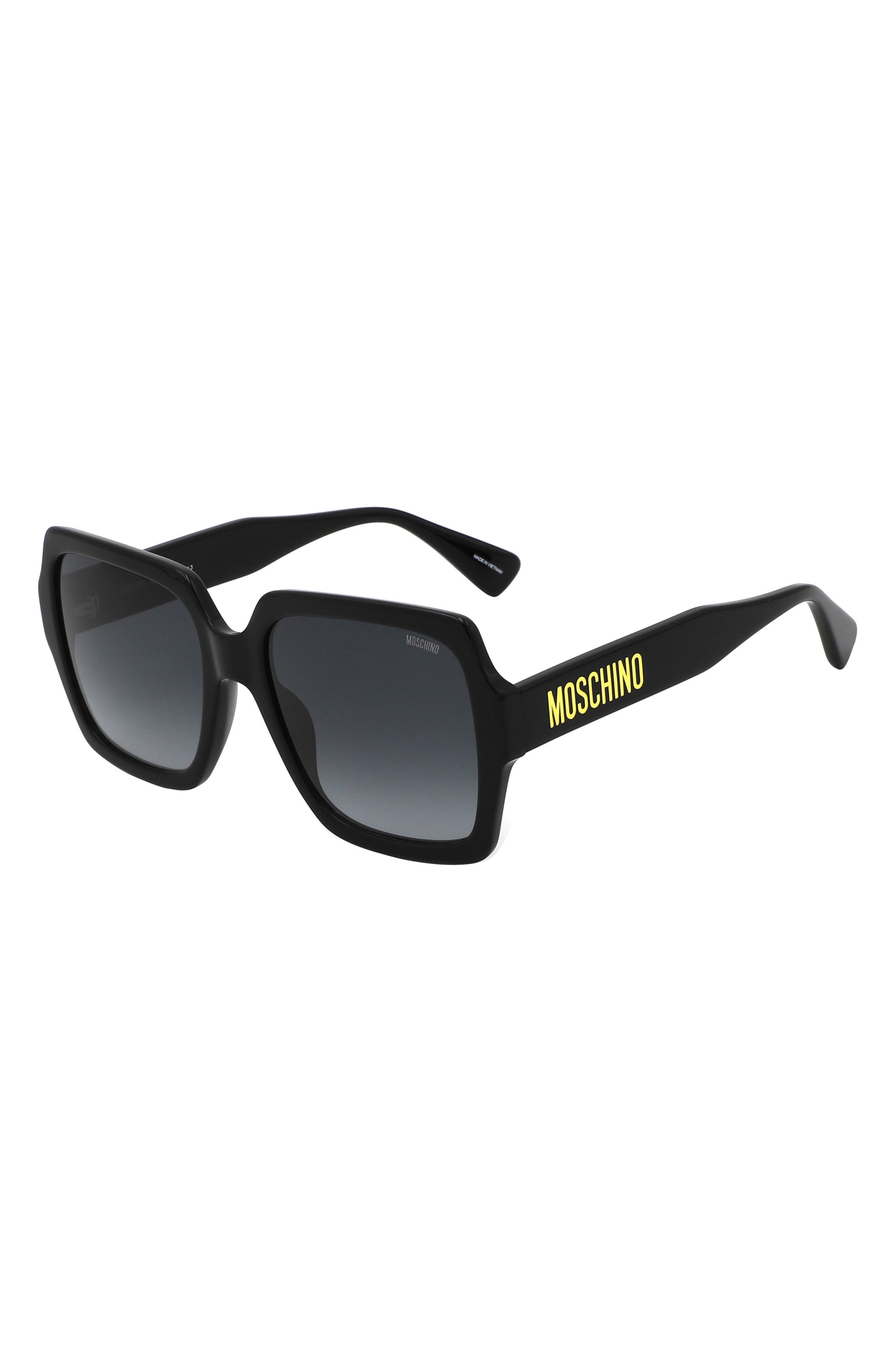Moschino 56mm Square Sunglasses