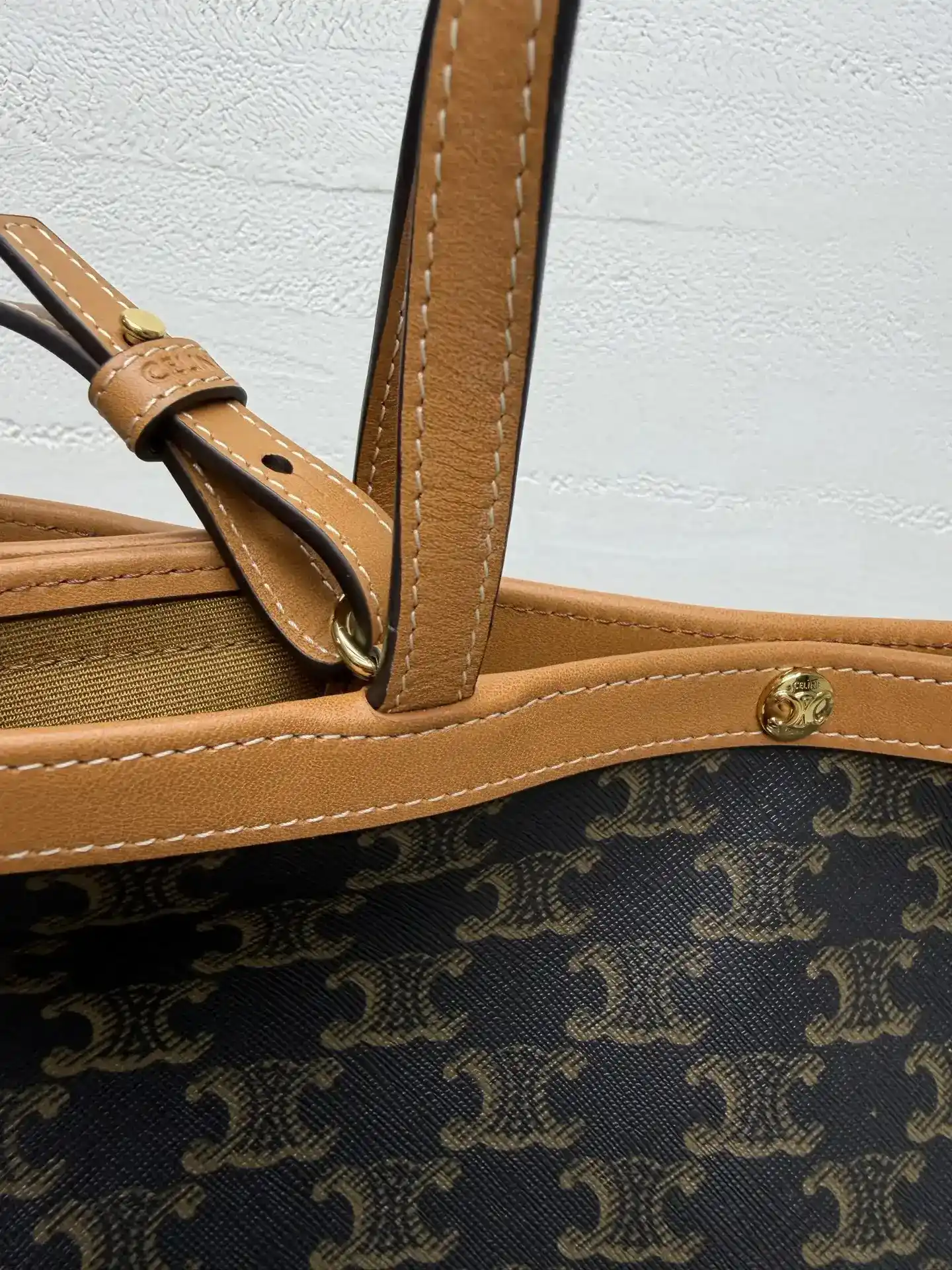 Celine Calfskin Triomphe Tote Bag product photo from LabelPicks