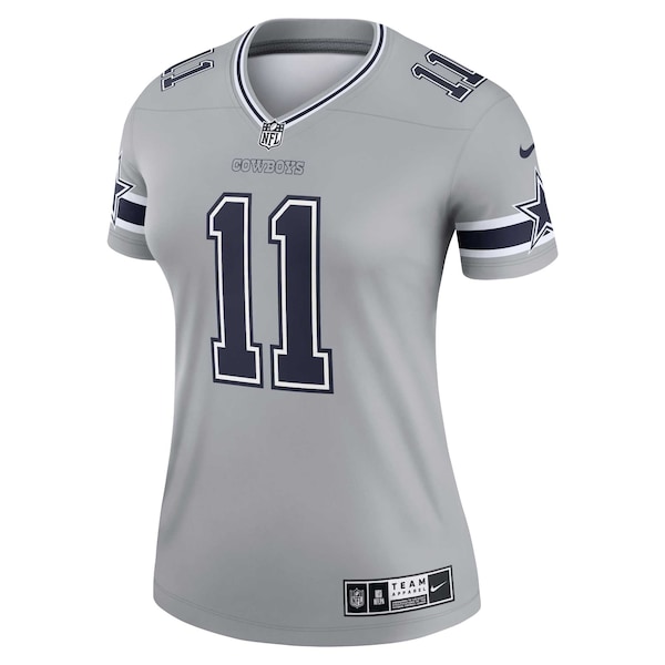 Micah Parsons Dallas Cowboys Nike Women's Inverted Legend Jersey - Silver