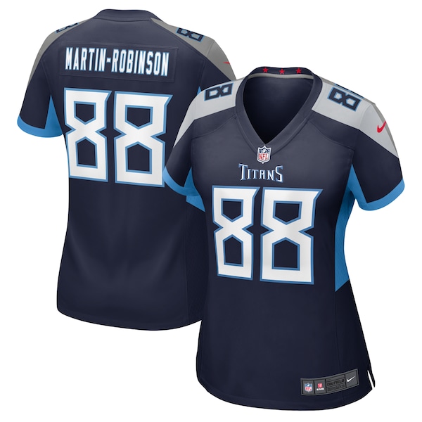 David Martin-Robinson Tennessee Titans Nike Women's  Game Jersey -  Navy