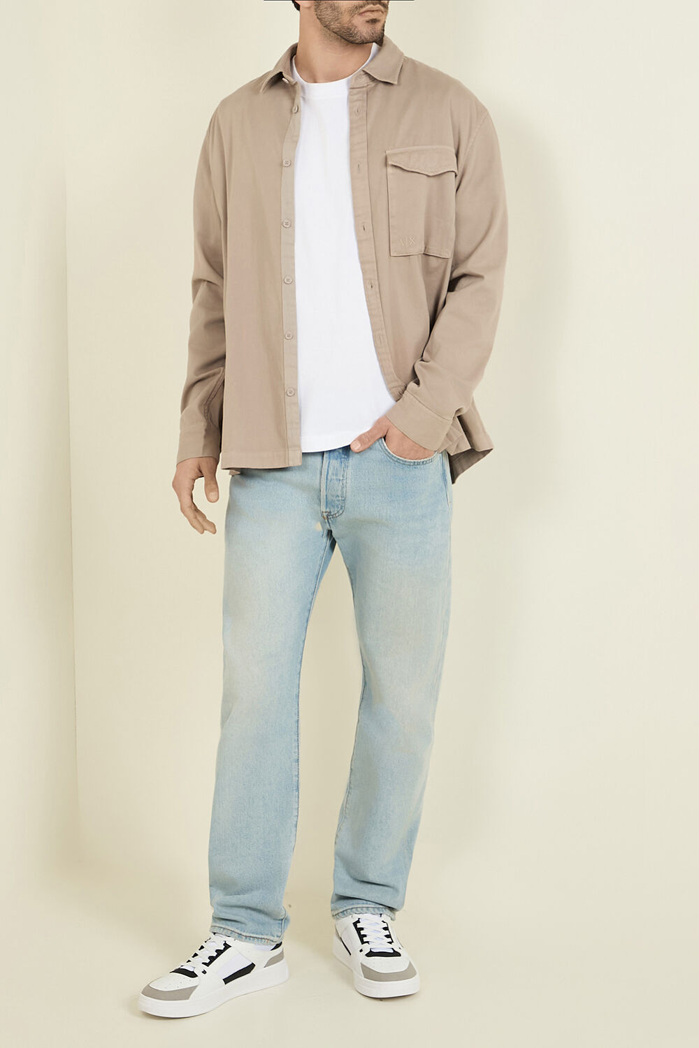 ARMANI EXCHANGE חולצת ז'קט