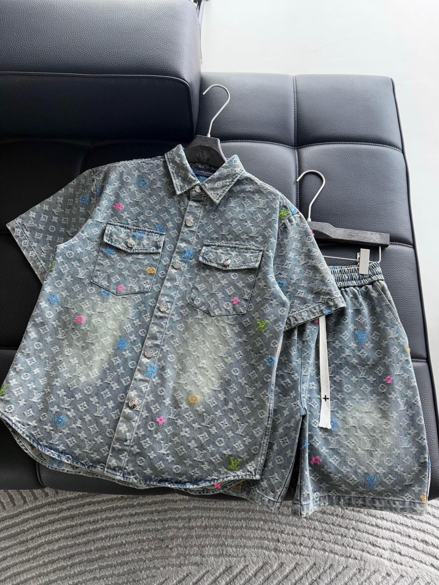 0621 New shirt and shorts suit