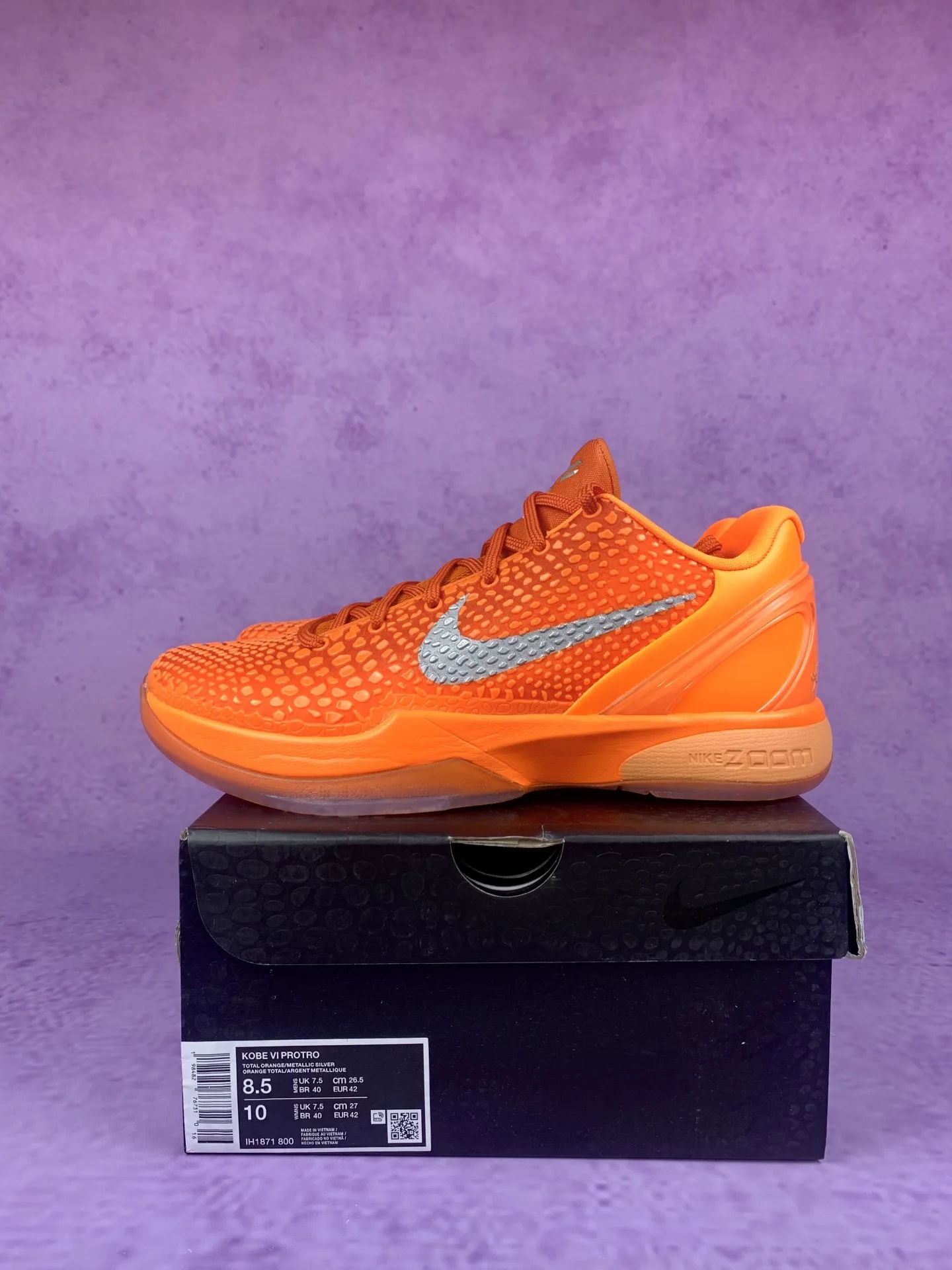 Kobe 6 Protro “Total Orange” Basketball Shoes product photo from LabelPicks