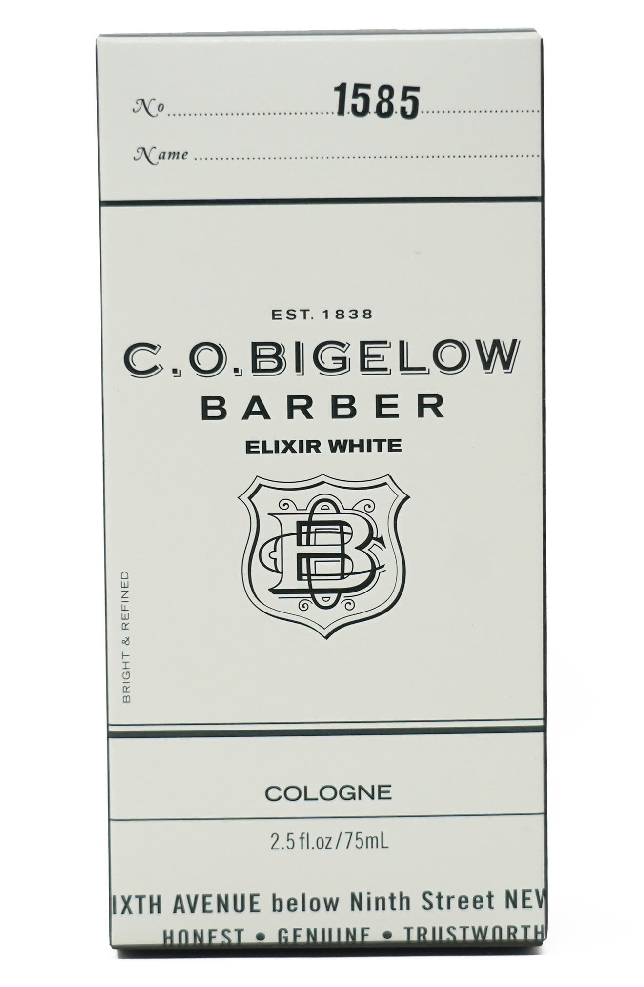 C.O. Bigelow No.1585 Cologne Elixir White