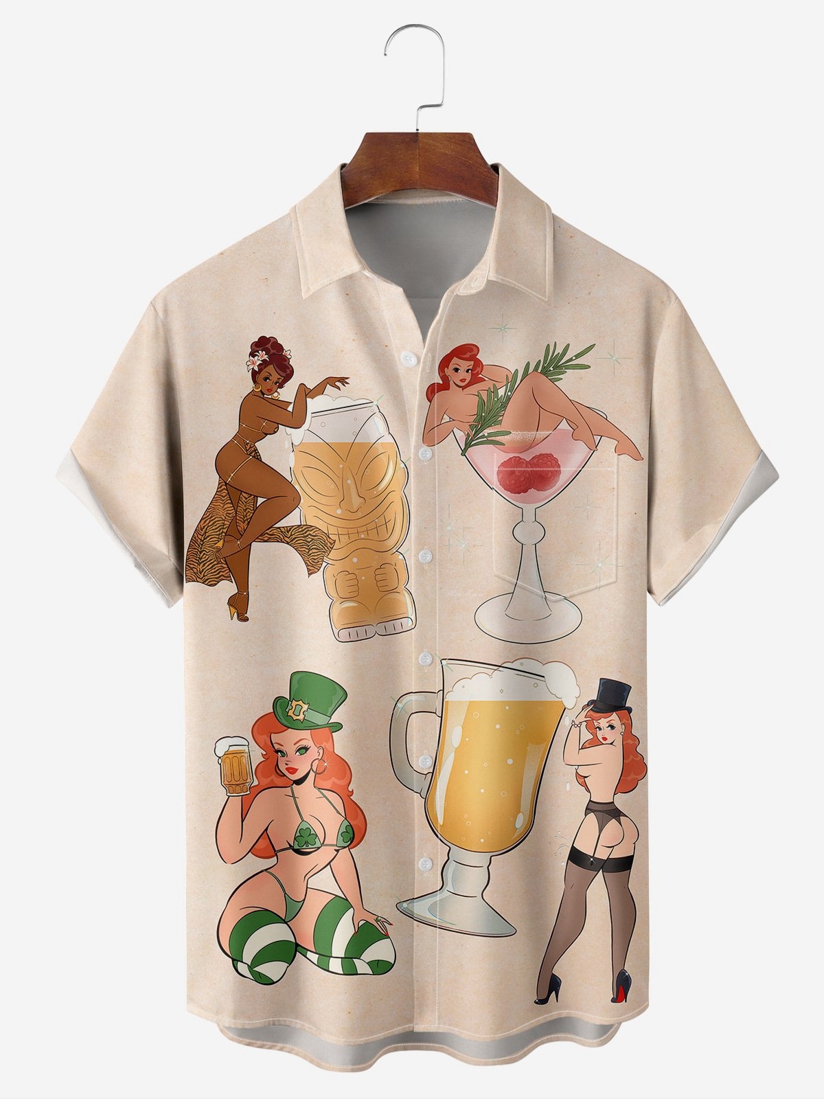 Retro Beauty St. Patrick's Day Shirt