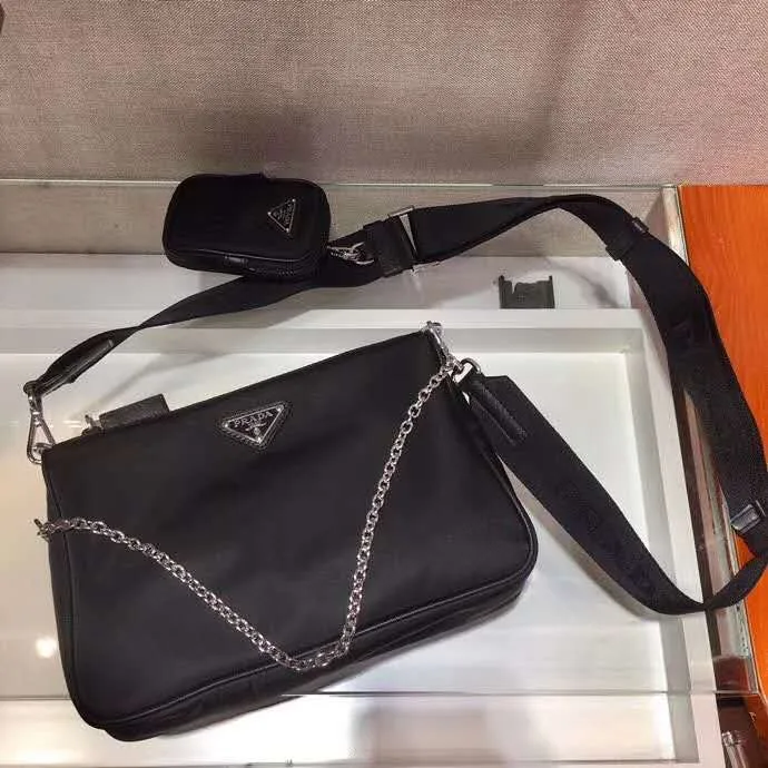 Prada Chain-Accented Shoulder Bag product photo from LabelPicks