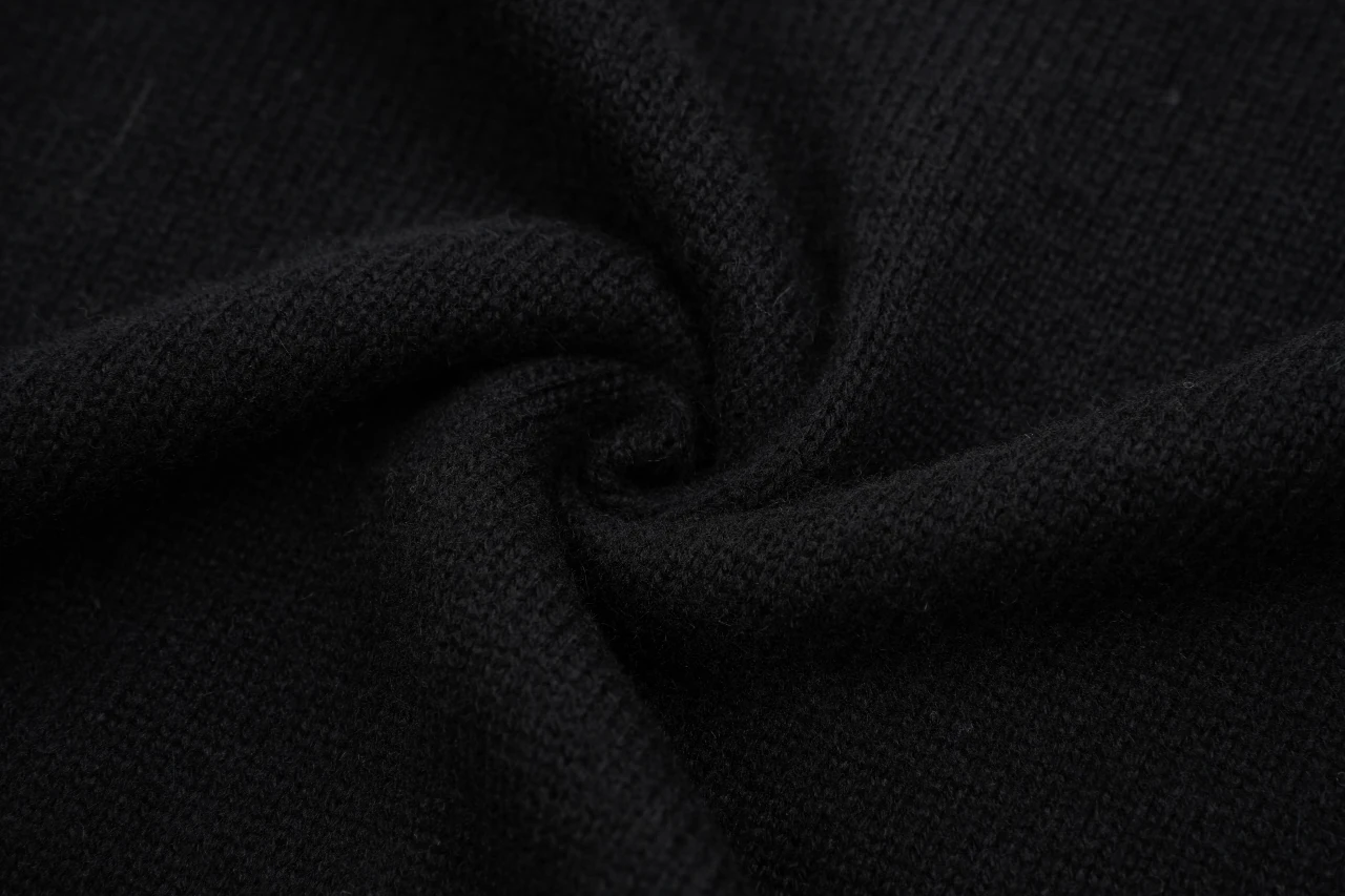 Burberry Black Check Ribbed Crewneck Sweater product photo from LabelPicks