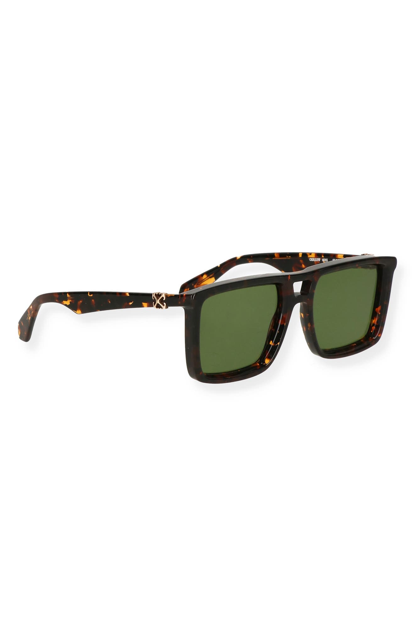 Off-White Stratford 55mm Square Sunglasses