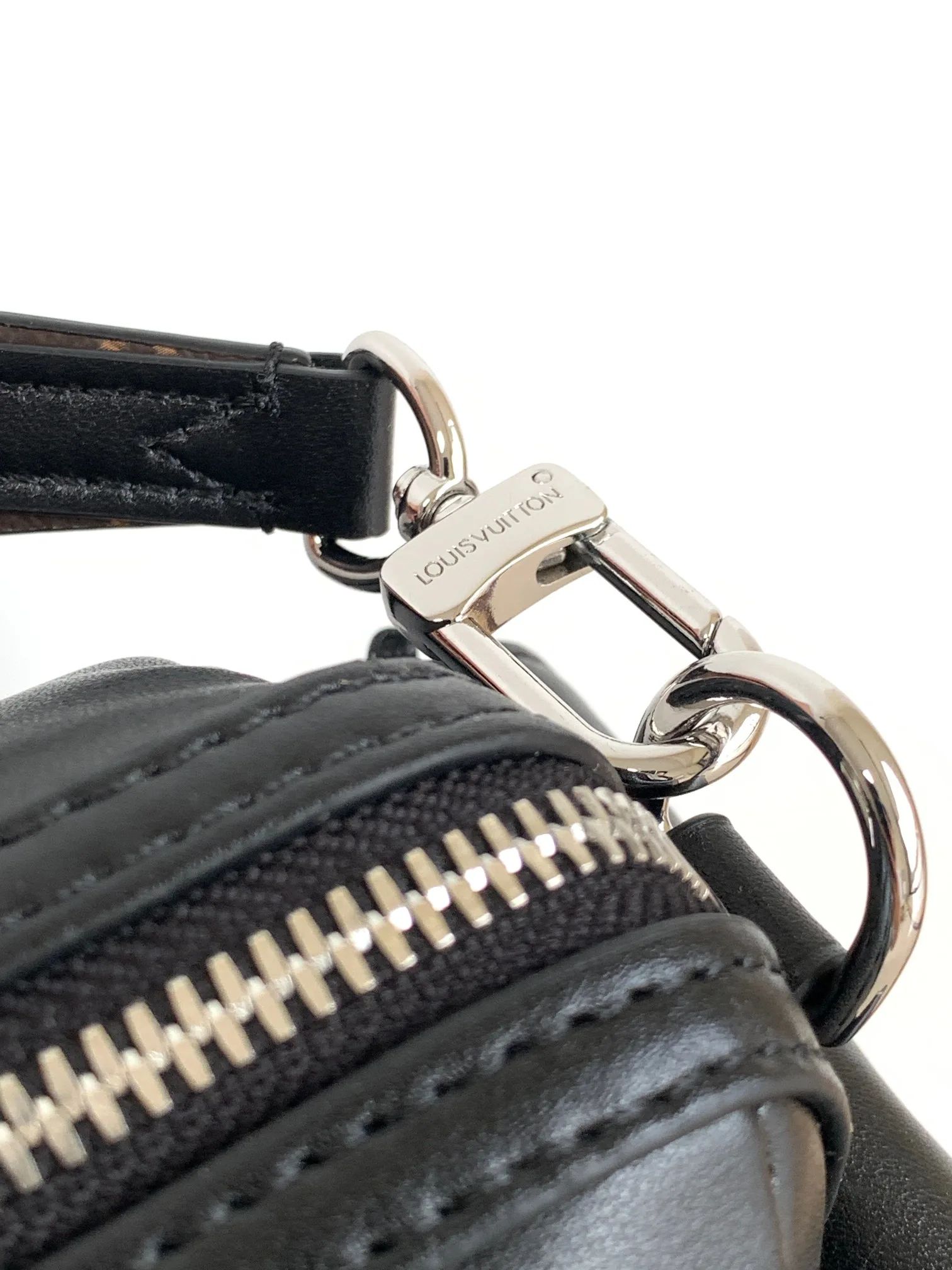 Louis Vuitton Speedy Black Lambskin Top Handle Bag product photo from LabelPicks