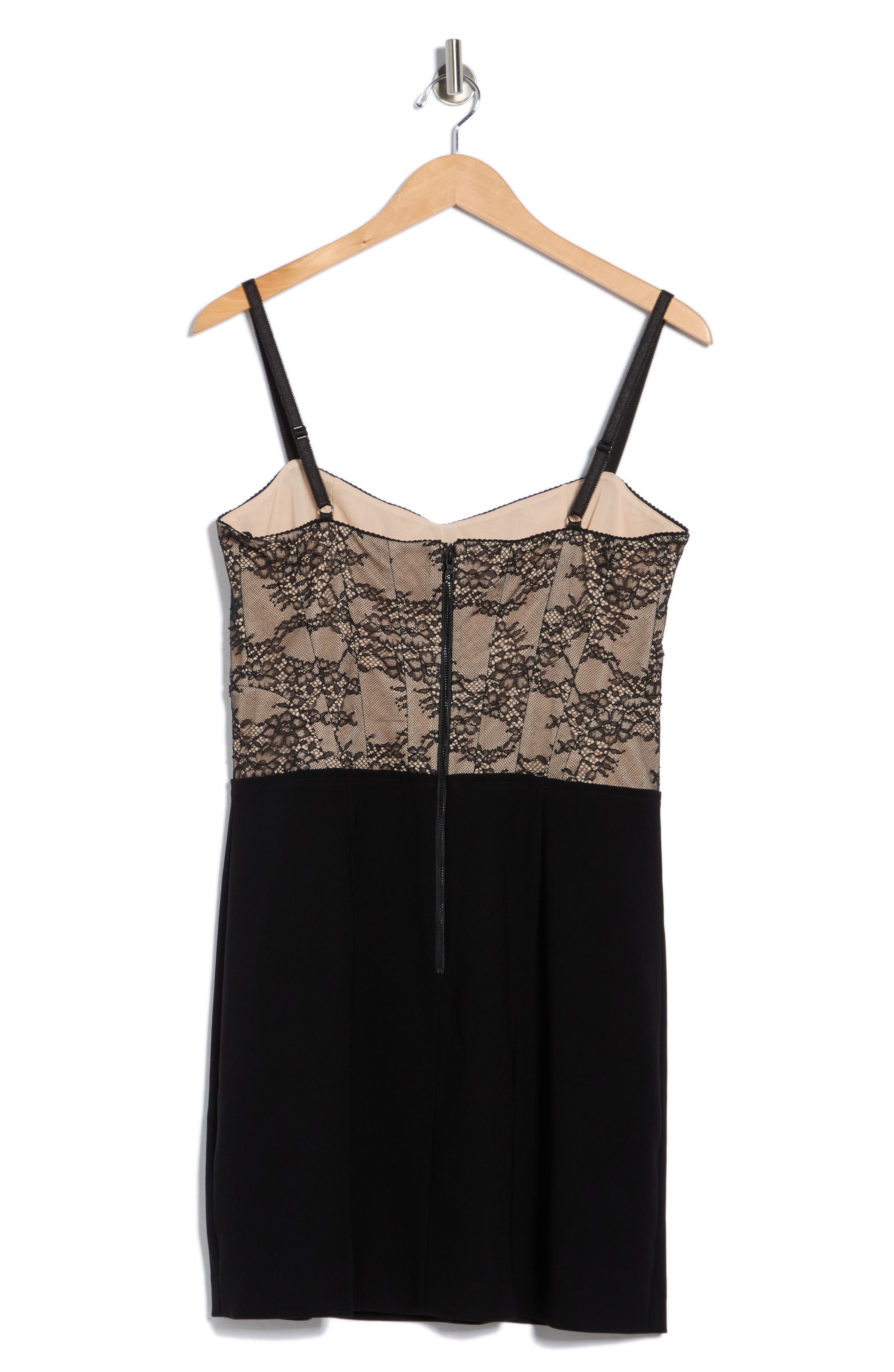 Alice + Olivia Carla Lace Corset Minidress