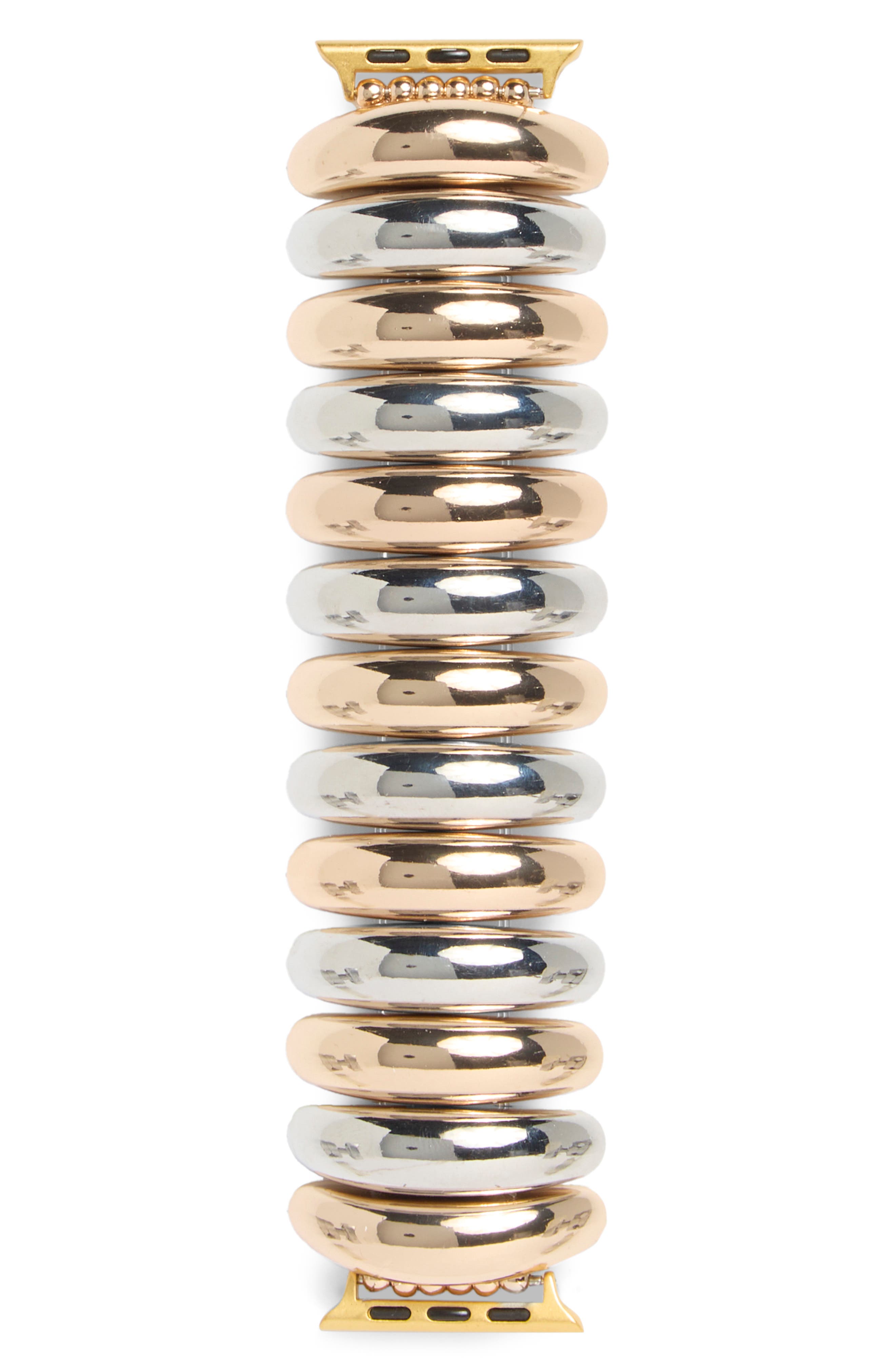 NORDSTROM RACK Stretch Link Apple Watch® Watchband