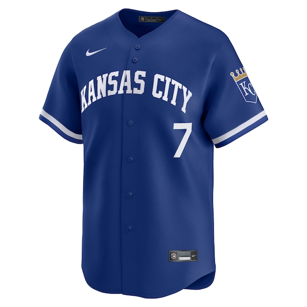 Bobby Witt Jr. Kansas City Royals Nike Alternate Limited Player Jersey – Royal