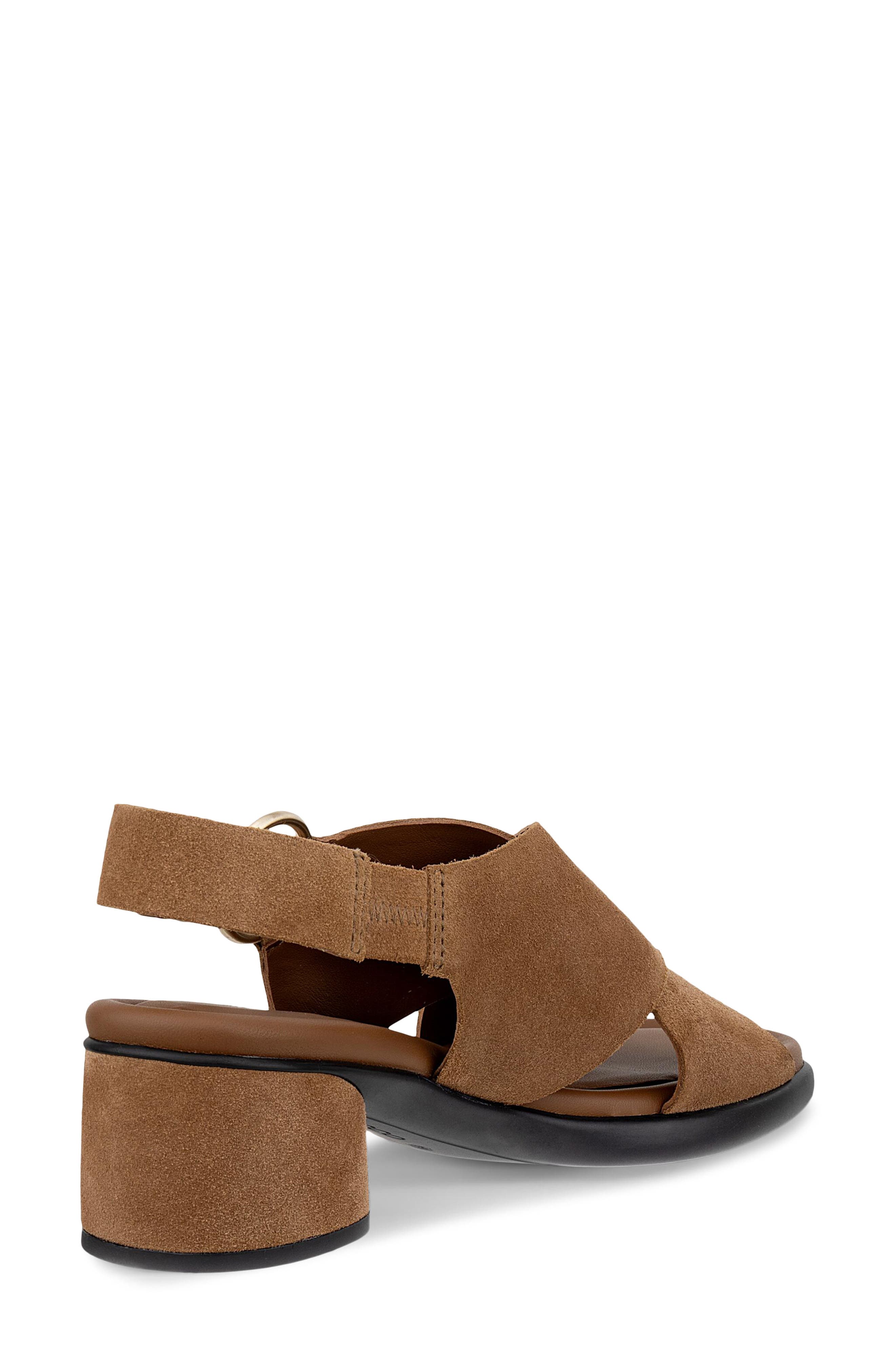 ECCO Cross Strap Slingback Sandal