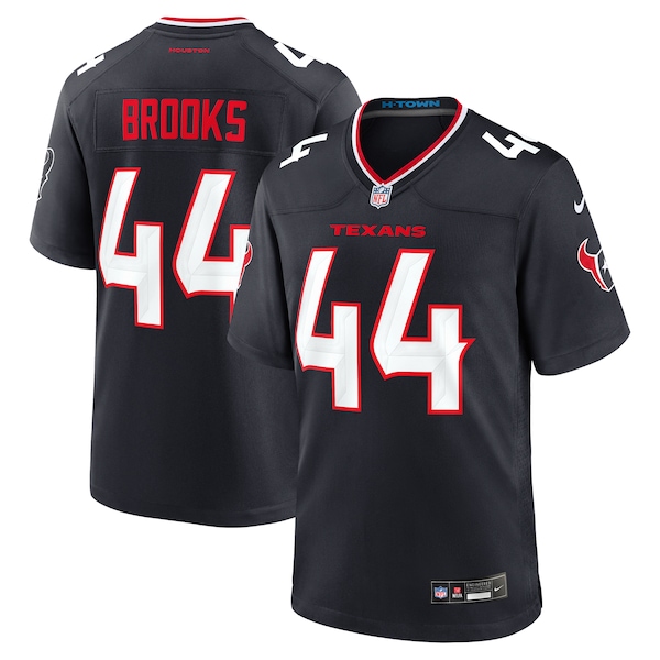 British Brooks Houston Texans Nike Team Game Jersey -  Navy