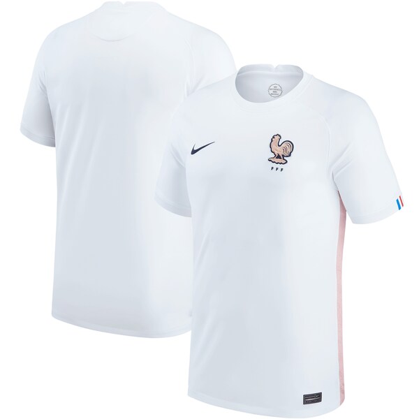 France Women's National Team Nike Youth 2022/23 Away Replica Blank Jersey - White