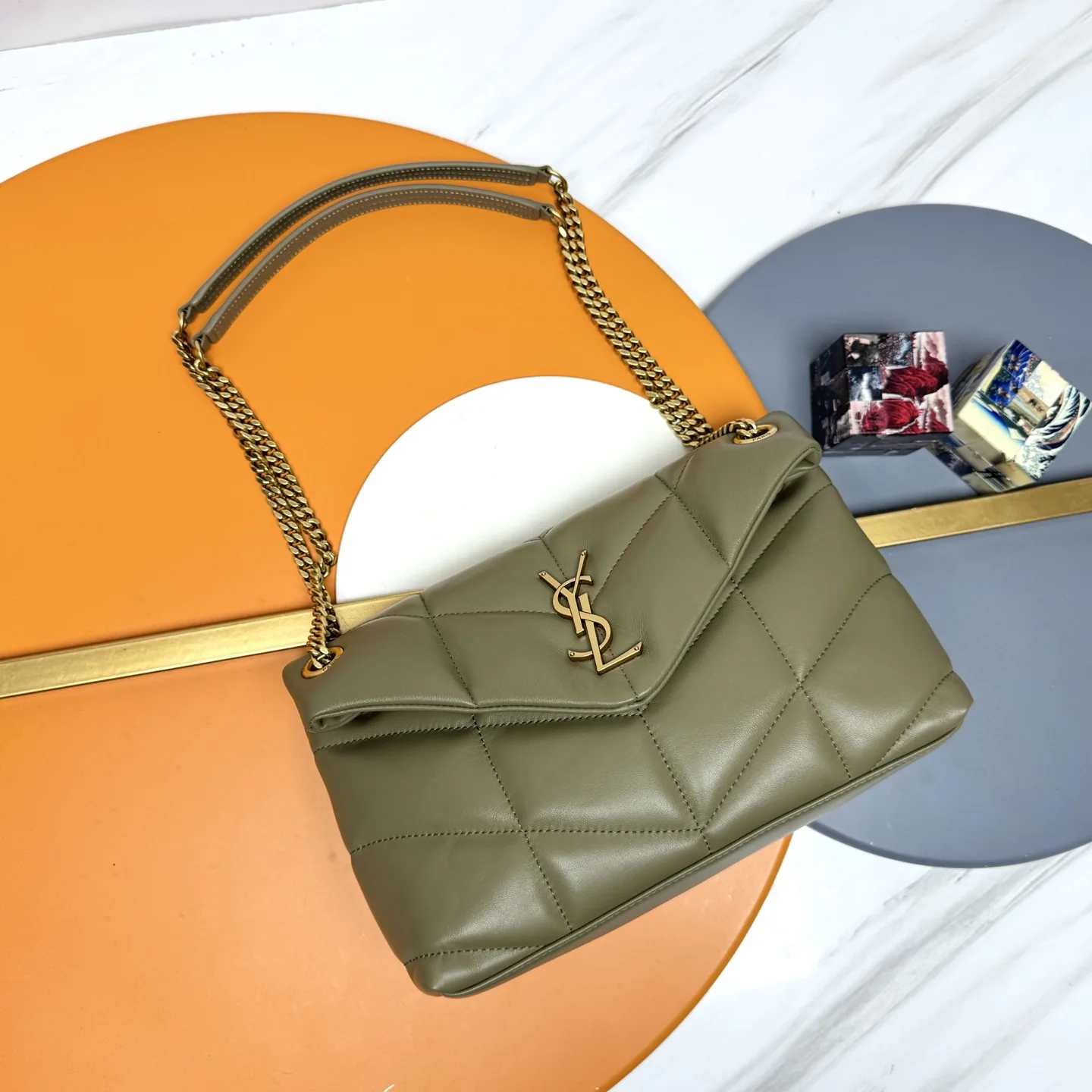 Saint Laurent Quilted Leather Loulou Shoulder Bag product photo from LabelPicks