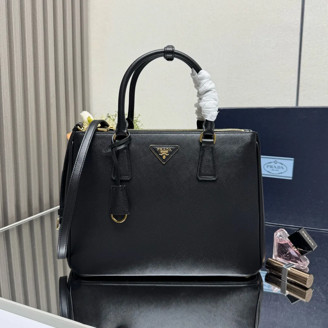 Prada Grained Leather Top Handle Bag product photo from LabelPicks