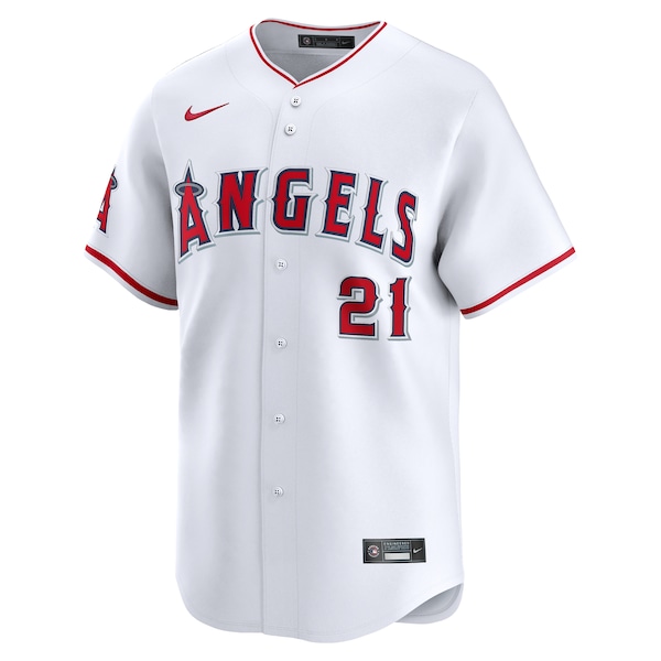 Matt Thaiss Los Angeles Angels Nike Home Limited Player Jersey - White