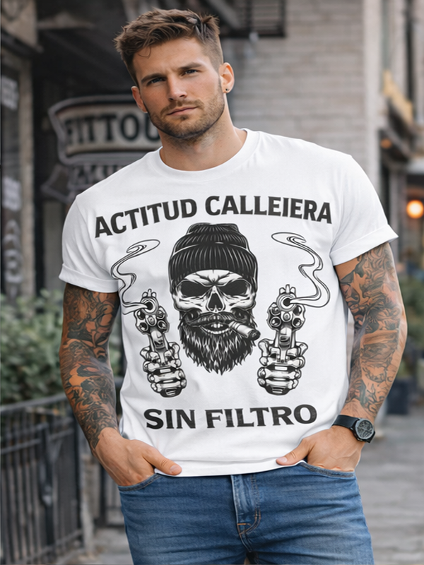 Remera “Sin Filtro” – Calle y Calavera